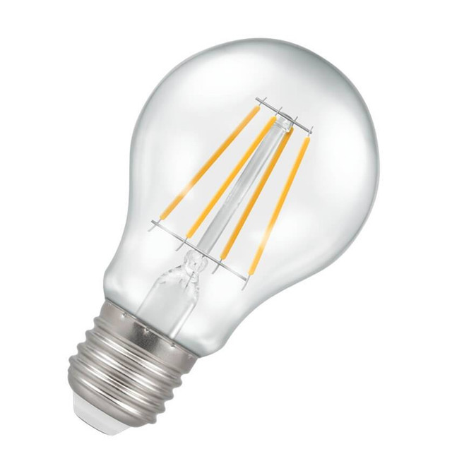 Crompton Lamps LED GLS 7.5W E27 Dimmable Filament Warm White Clear (60W Eqv) Main Image