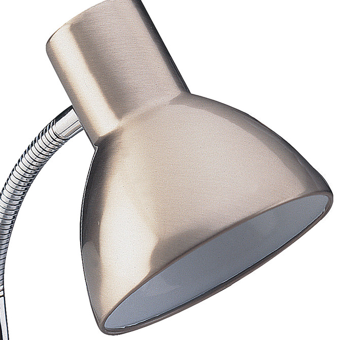 Firstlight Harvard Classic Style Desk Lamp with On/Off Switch Brushed Steel 2
