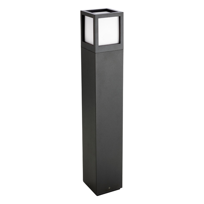 Firstlight Evo Modern Style LED 650mm Post Light 15W Warm White in Graphite and Opal 1