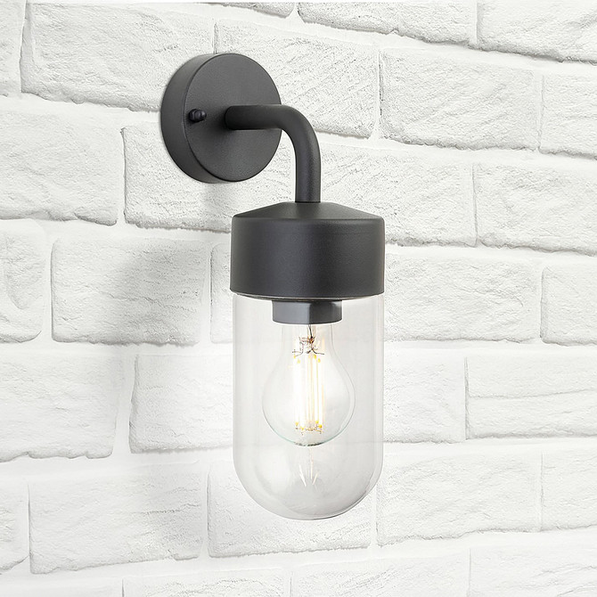 Firstlight Brisbane Modern Style Lantern Graphite 6