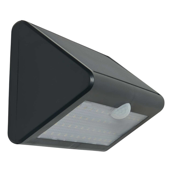 Zink DAWDON LED Solar Security Light with PIR Sensor Black 7