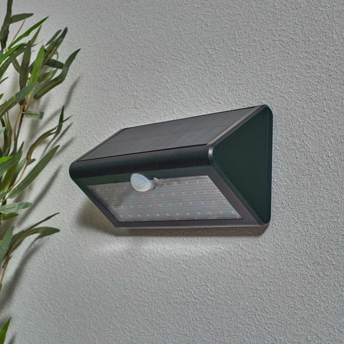 Zink DAWDON LED Solar Security Light with PIR Sensor Black 3