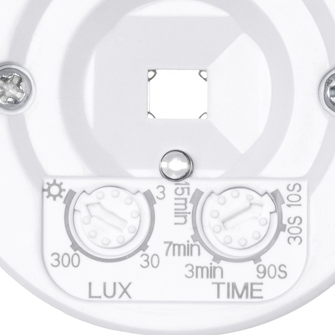 Zink Recessed PIR Sensor Loca 360° White 8-Metre Range 2