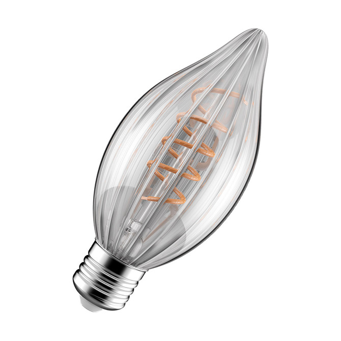 Crompton Lamps LED C64 3.5W E27 Decorative Inner Edge 64mm Extra Warm White Clear
