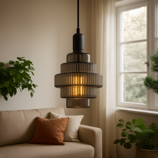 Crompton Lamps LED Globe 4.5W E27 Decorative Gear 112mm Extra Warm White Smoke 2