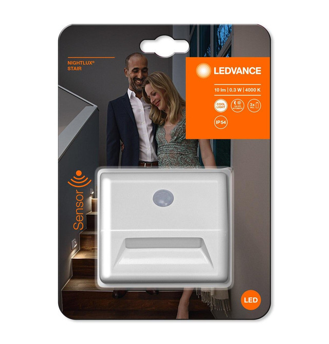 Ledvance NIGHTLUX Stair Battery LED Sensor Night Light Image 4