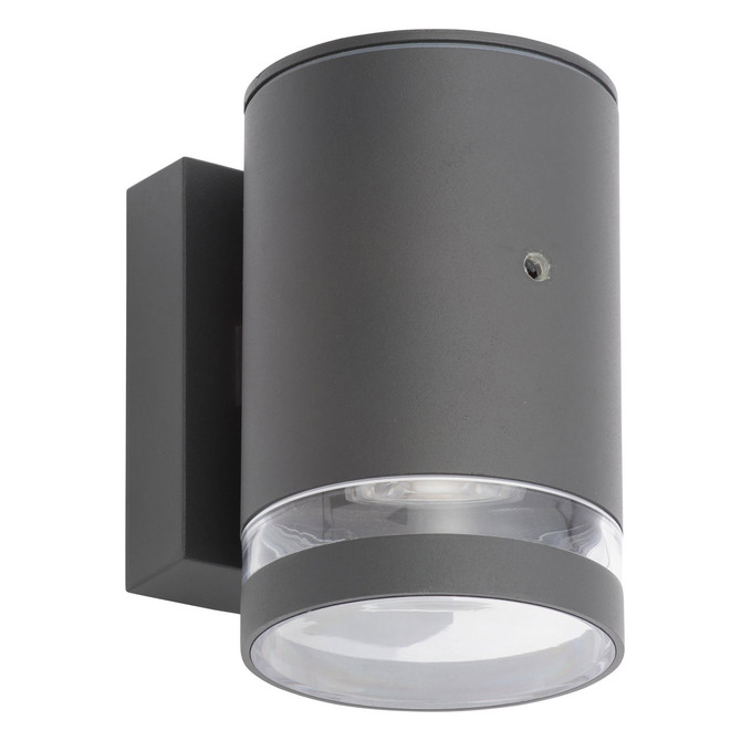 Zink LENS Outdoor Downlight with Dusk Til Dawn Sensor Anthracite Main Image