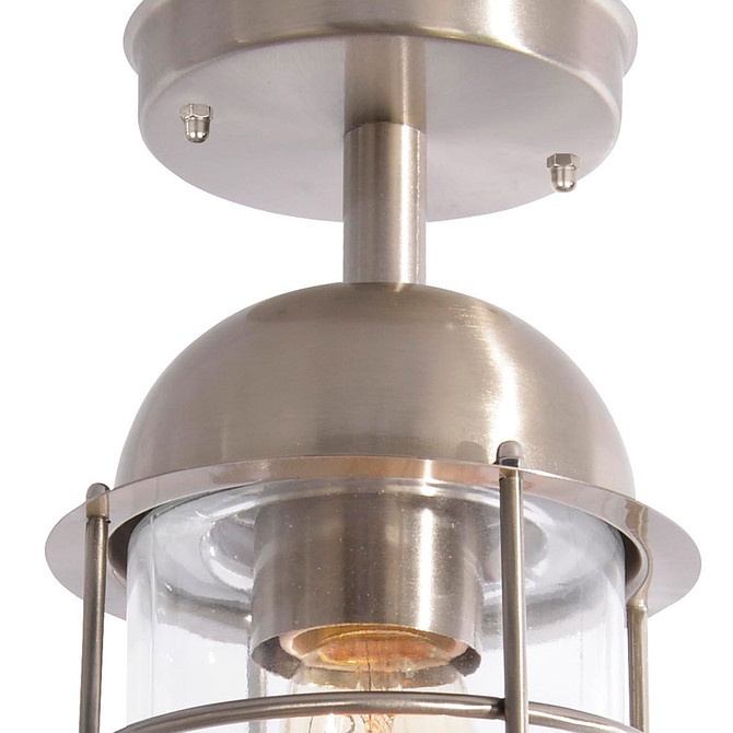 Zink KARI Porch Lantern Stainless Steel 2