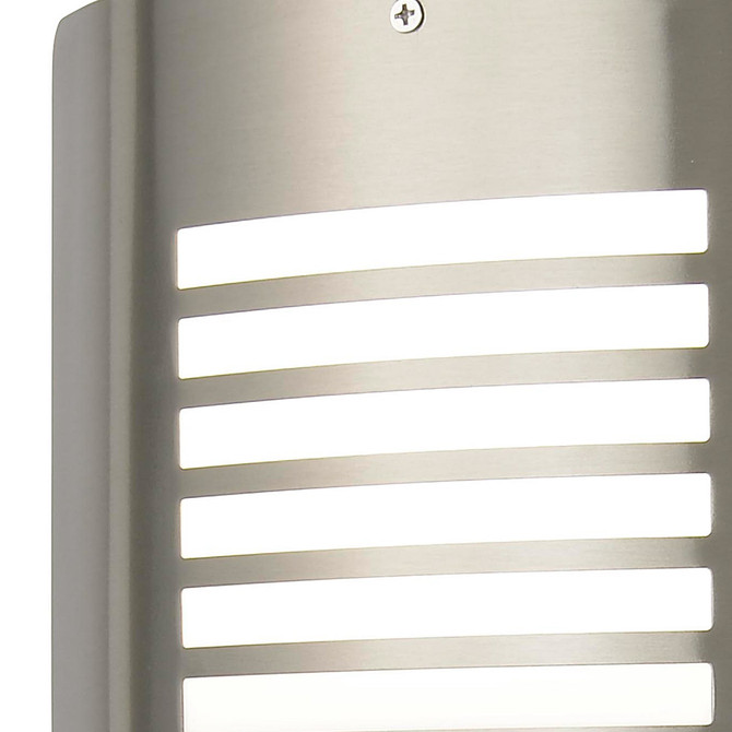 Zink SIGMA Outdoor Slatted Wall Lantern Stainless Steel 2