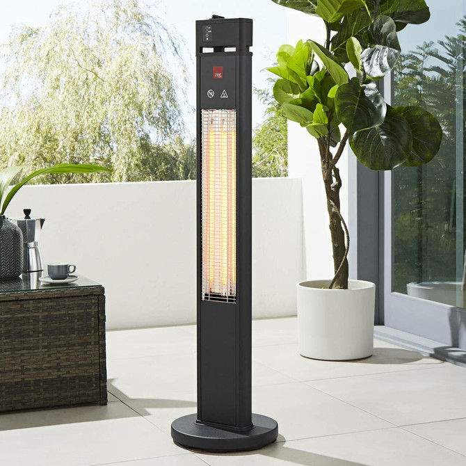 Zink Radiant Blaze 1600W Floor Standing Patio Heater Image 3