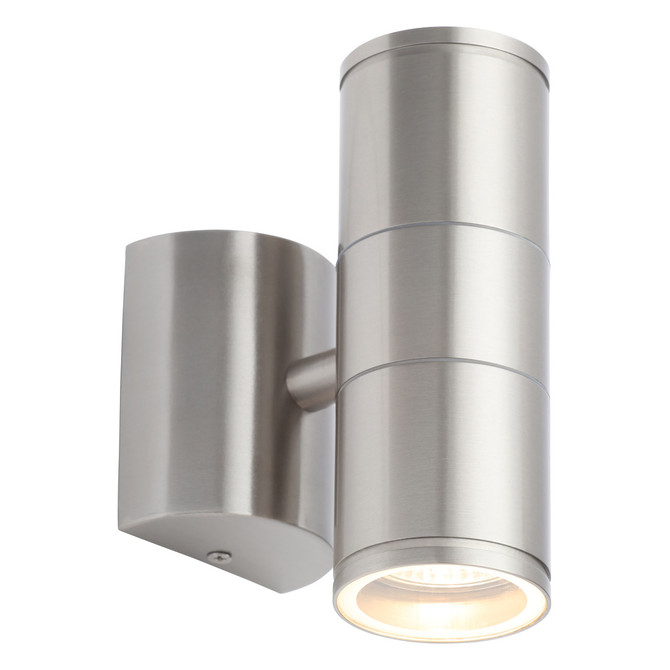 Coast Islay Up and Down Wall Light Stainless Steel Image 3
