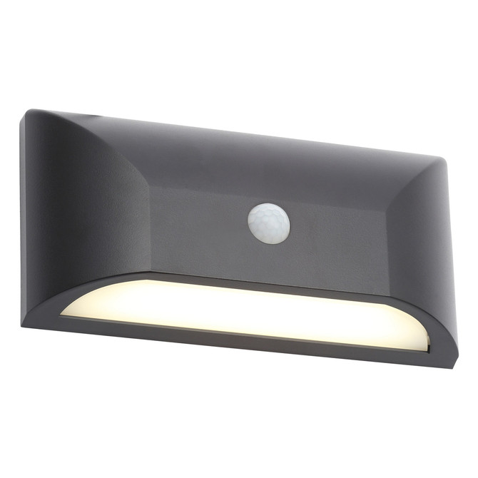 Coast Poole 5W LED Up or Down Wall Light Black Image 3