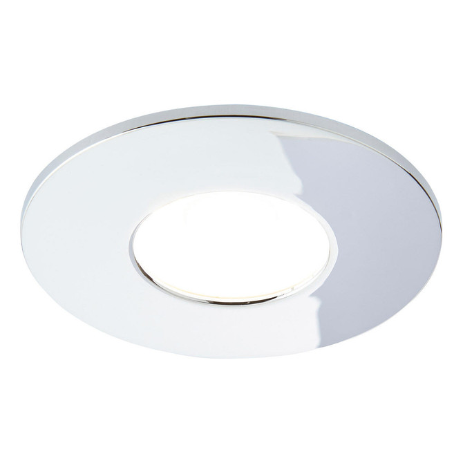 Spa Rhom LED Fire Rated Downlight 8W Dimmable IP65 Tri-Colour CCT Chrome Image 2