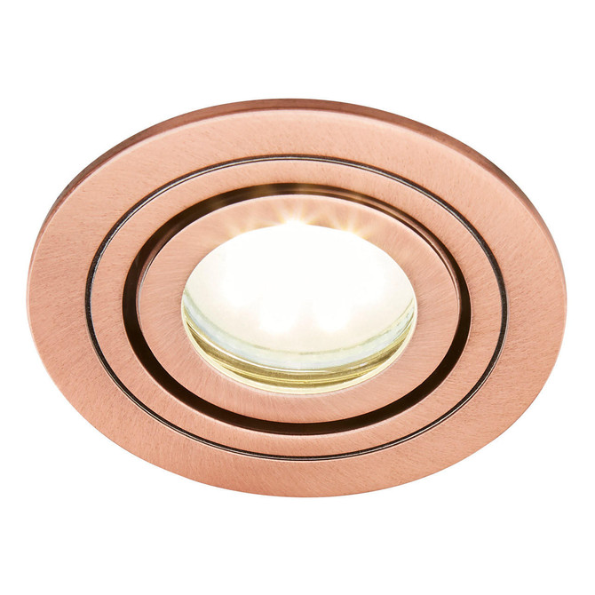 Spa Cali Tiltable Downlight Brushed Copper Image 2