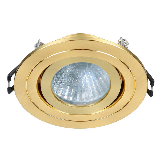 Spa Cali Tiltable Downlight Satin Brass Image 5