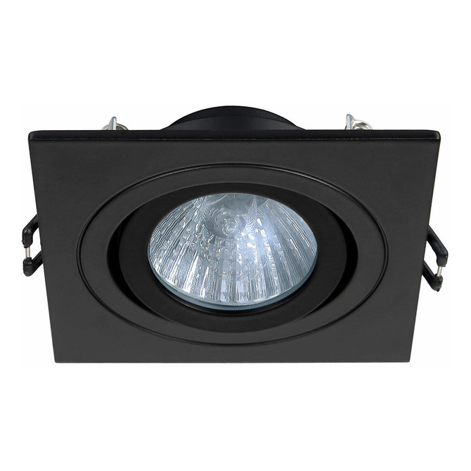 Spa Cali Square Tiltable Downlight Matt Black Image 8