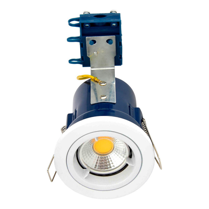 Electralite Yate Fire Rated Downlight IP20 White Main Image