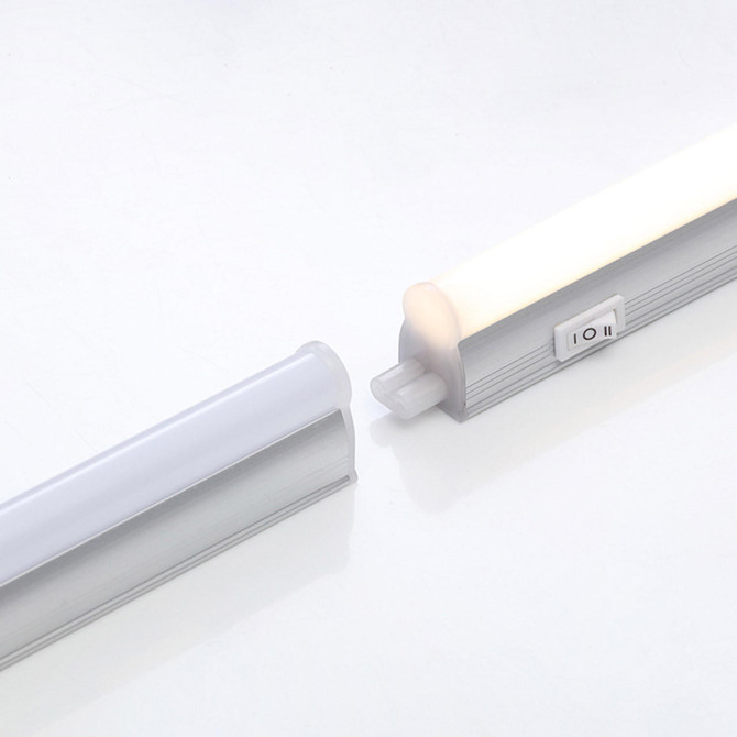 Culina Legare LED 500mm Link Light 7W Warm White + Cool White Opal and Silver Image 4