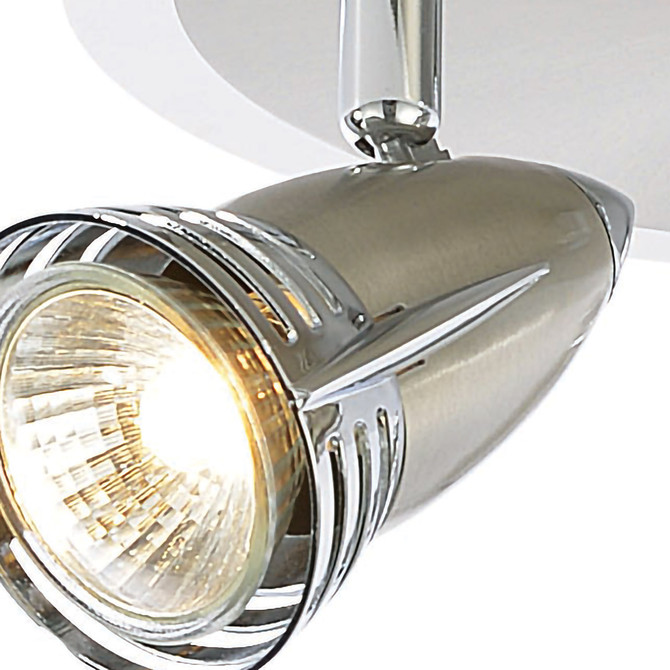 Inlight Elara 3-Light Ceiling Spotlight Satin Nickel/Chrome 2