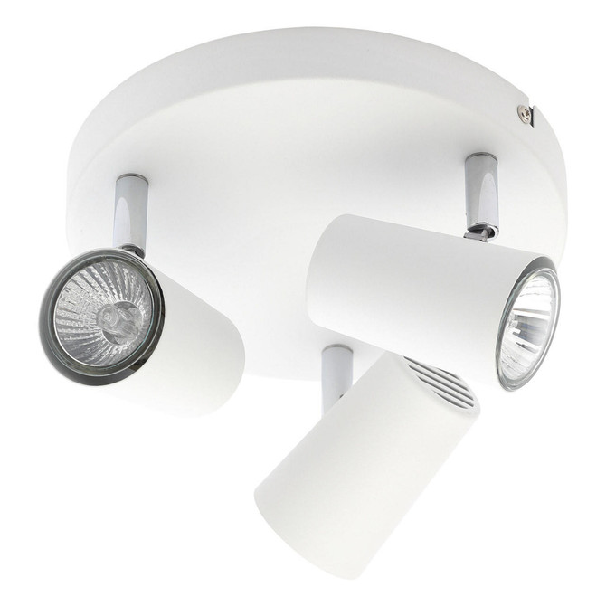 Inlight Harvey 3-Light Ceiling Spotlight White Main Image