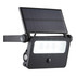 Zink SOLAR LED Sensor Security Light 2W Daylight Black Image 2