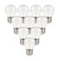 Crompton Lamps LED Festoon Golfball 4.5W E27 Harlequin (10 Pack) White 1