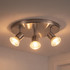 Photograph of LED GU10 spotlight 2700K warm white in a Ceiling Spotlight Fitting