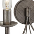 Firstlight Regency 2-Light Wall Light in Antique Silver 2