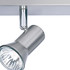 Firstlight Magnum Modern Style 3-Light Flush Light Bar Spotlight Brushed Steel 2