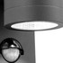 Firstlight LED Shelby Outdoor Wall Downlight PIR Sensor Cool White 4000K in Graphite 2