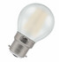 Crompton Lamps LED Golfball 5W B22 Dimmable Filament Warm White Pearl (40W Eqv) Main Image