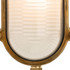 Firstlight Nautic Traditional Style Oval Bulkhead in Brass and Frosted 4