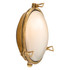 Firstlight Nautic Traditional Style 19.5cm Round Bulkhead in Brass and Frosted 1