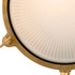 Firstlight Nautic Traditional Style 19.5cm Round Bulkhead in Brass and Frosted 4