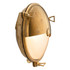 Firstlight Nautic Traditional Style Round Bulkhead Eyelid in Brass and Frosted 5