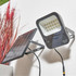 Zink DENBY 1100lm LED Solar Floodlight Grey 3