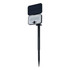 Zink BRADLEY LED Solar Floodlight with Ground Spike Black 8