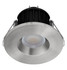 Phoebe LED Fire Rated Downlight 8.5W Dim Firesafe Tri-Colour CCT 60° White and Brushed Nickel IP65 Image 3