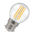 Crompton Lamps LED Golfball 6.5W B22 Filament Warm White Clear (60W Eqv) Main Image