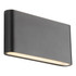 Firstlight LED Algarve Outdoor Wall Up and Down Light 3000K and 4000K and 5000K in Graphite