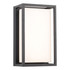 Firstlight LED Lyon Outdoor Wall Half Lantern 3000K and 4000K and 5000K Opal in Graphite 2