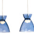 Firstlight LED Royale 3-Light Pendant Light Warm White 3000K Blue in Chrome 2