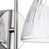 Firstlight LED Royale Wall Wall Light Warm White 3000K Clear in Chrome 2