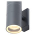 Zink LETO Outdoor Up and Down Wall Light Anthracite Grey Image 3