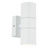 Zink LETO Outdoor Up and Down Wall Light Textured White Main Image