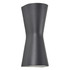 Zink SKYE Outdoor Double Cone Up and Down Wall Light Anthracite Main Image