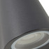 Zink SKYE Outdoor Double Cone Up and Down Wall Light Anthracite Image 2