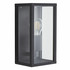 Zink CHINON Outdoor Panel Box Lantern Black Main Image