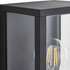 Zink CHINON Outdoor Panel Box Lantern Black Image 4