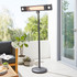 Zink Radiant Blaze 1800W Wall Mounted Patio Heater with LED lights Image 5